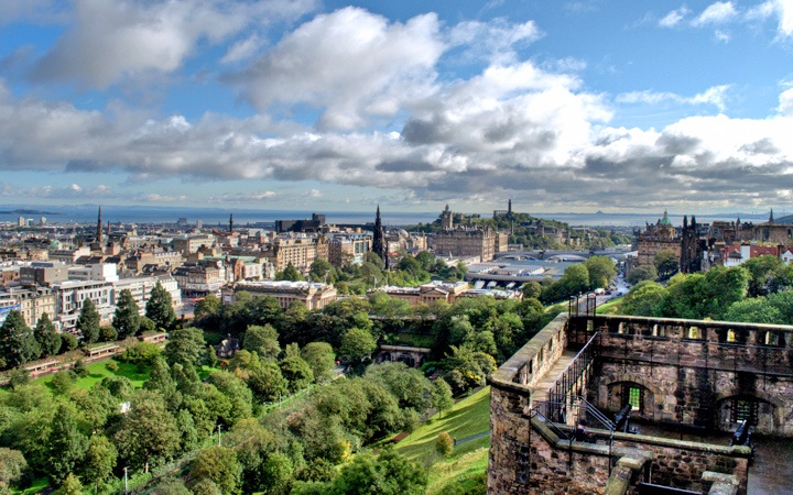 Edinburgh Castle views