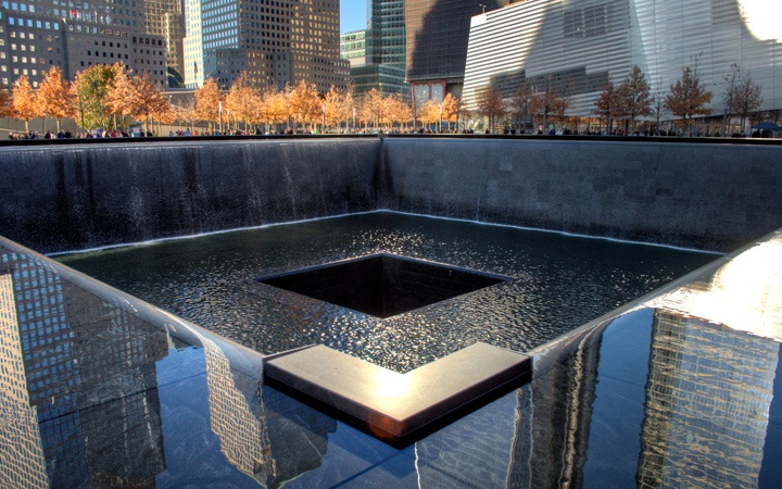 The World Trade Center memorial