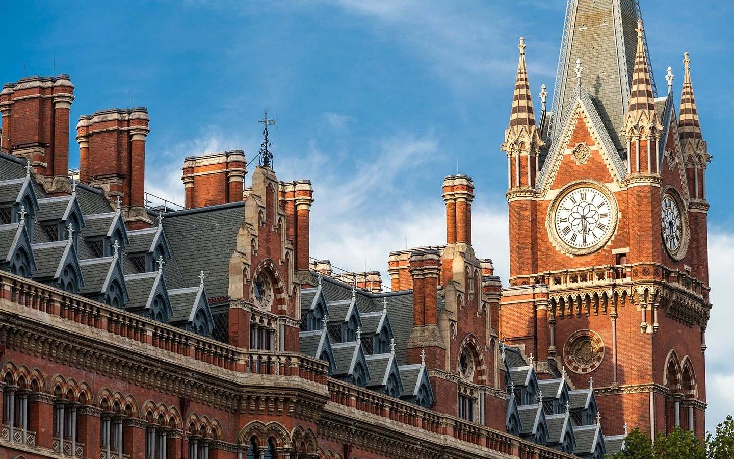 St Pancras station, London