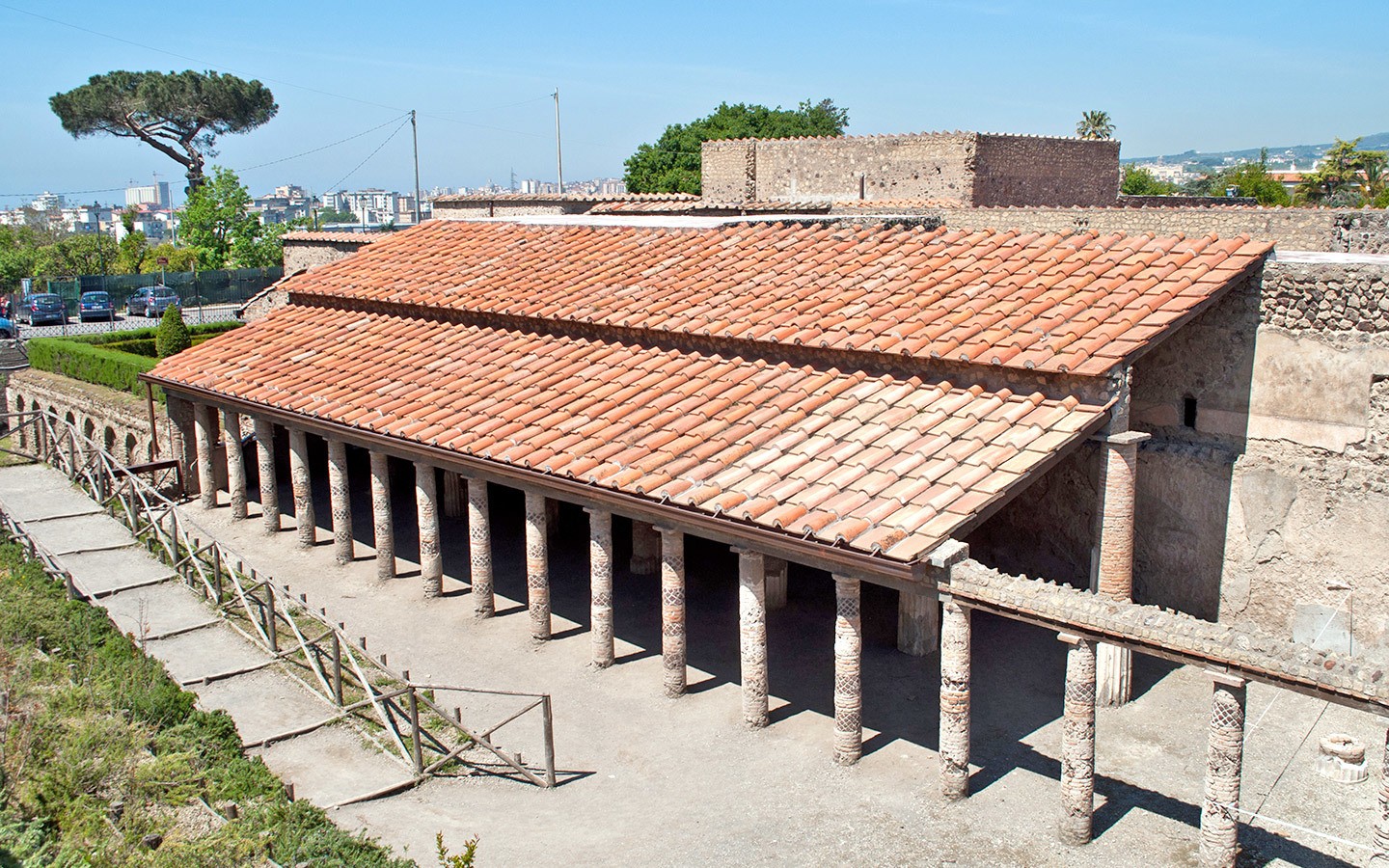 The Villa dei Misteri in Pompeii
