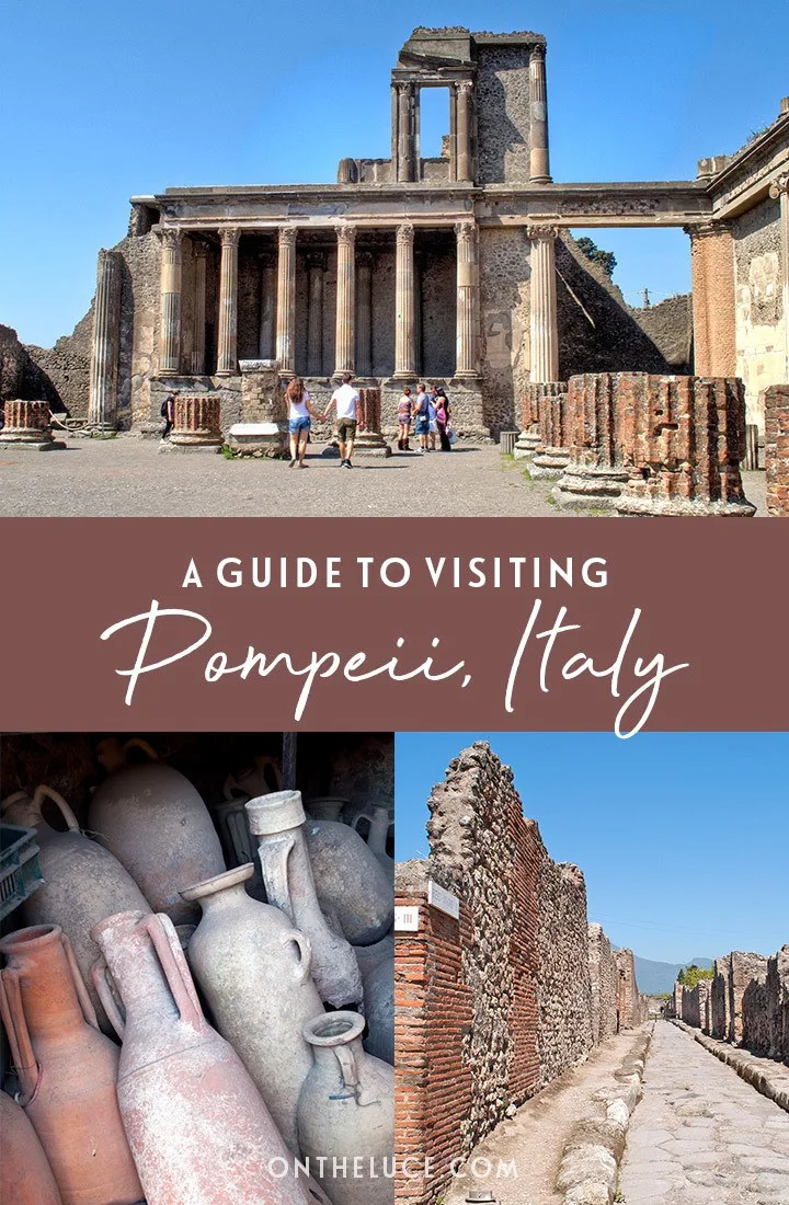 Visiting the archaeological site of Pompeii in Southern Italy – everything you need to know to plan your visit, from the site's history and what to see to how to get there and whether you need a guide | Visiting Pompeii Italy | Pompeii archaeological site | Pompeii travel guide