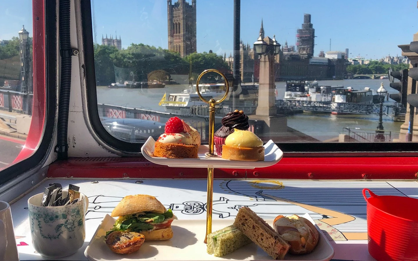 The Afternoon Tea Bus London food tour