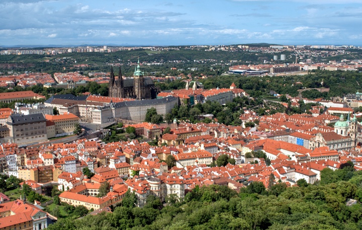Prague Castle view