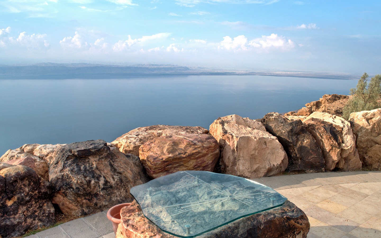 Views from the Dead Sea Panoramic Complex in Jordan