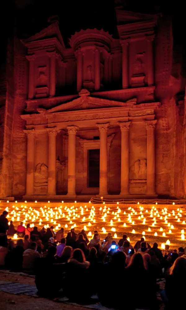 Petra by night – On the Luce travel blog