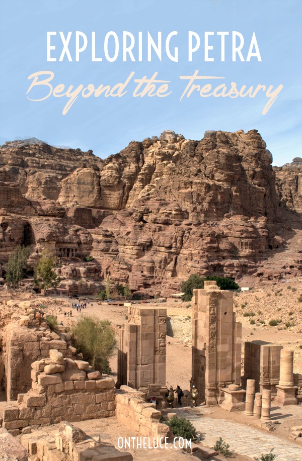 Exploring Petra: Beyond the Treasury – On the Luce travel blog
