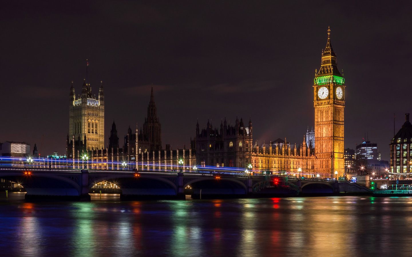 Big Ben and the Houses of Parliament at night