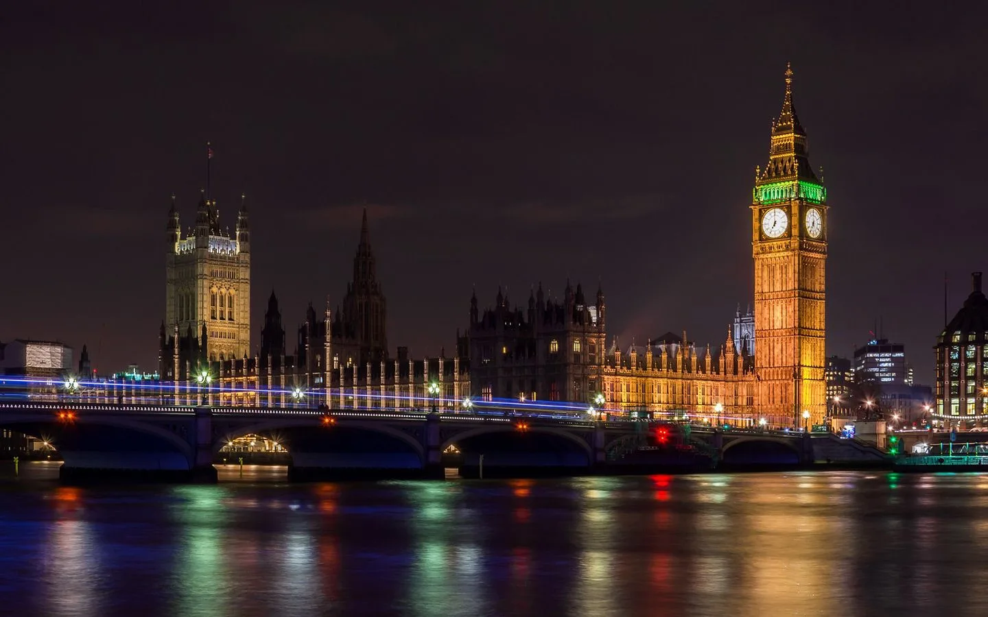 Big Ben and the Houses of Parliament at night