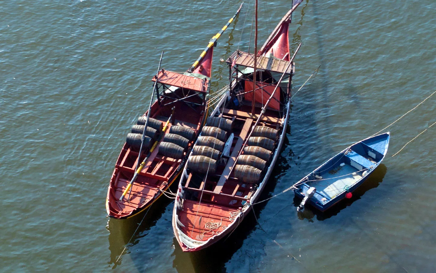 Rabelo boats on the Duoro River