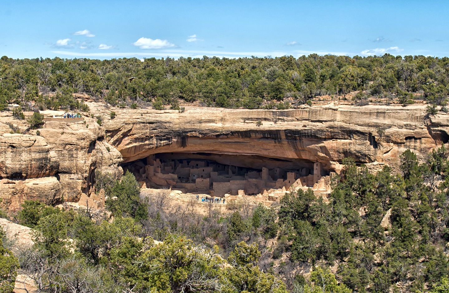 Cliff Palace at Mesa Verde National Park, Colorado, USA