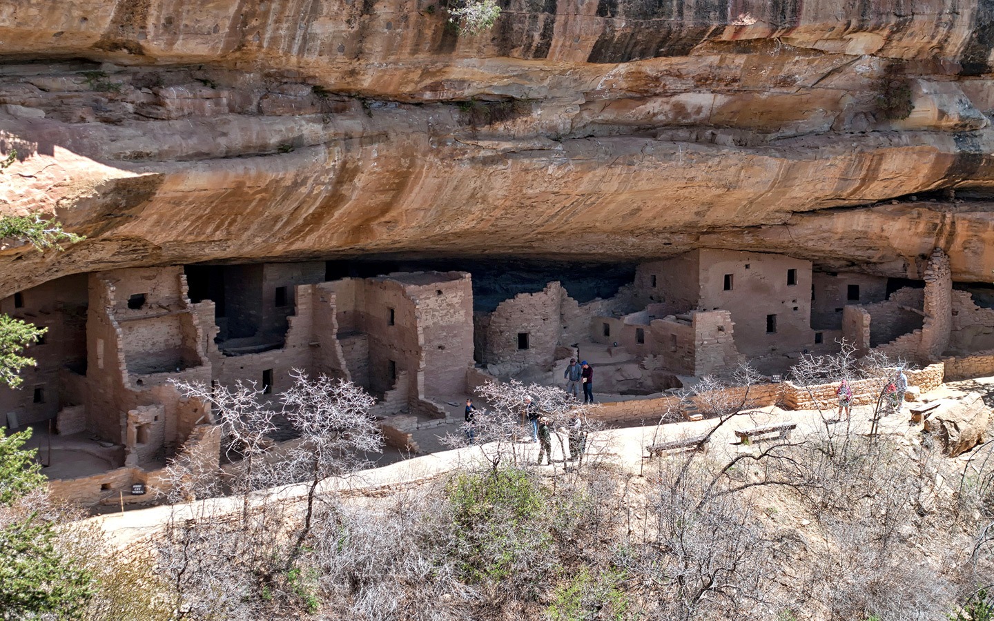 Mysteries of the cliff houses at Mesa Verde National Park, Colorado