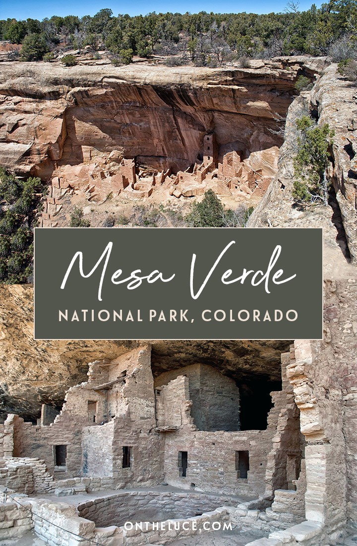 A guide to Mesa Verde National Park and UNESCO World Heritage Site, Colorado, USA: Discovering the mysteries of the cliff houses of the Ancestral Puebloans which date back to 1200 AD #MesaVerde #NationalPark #Colorado #USA