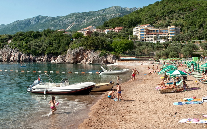 Beach in Montenegro