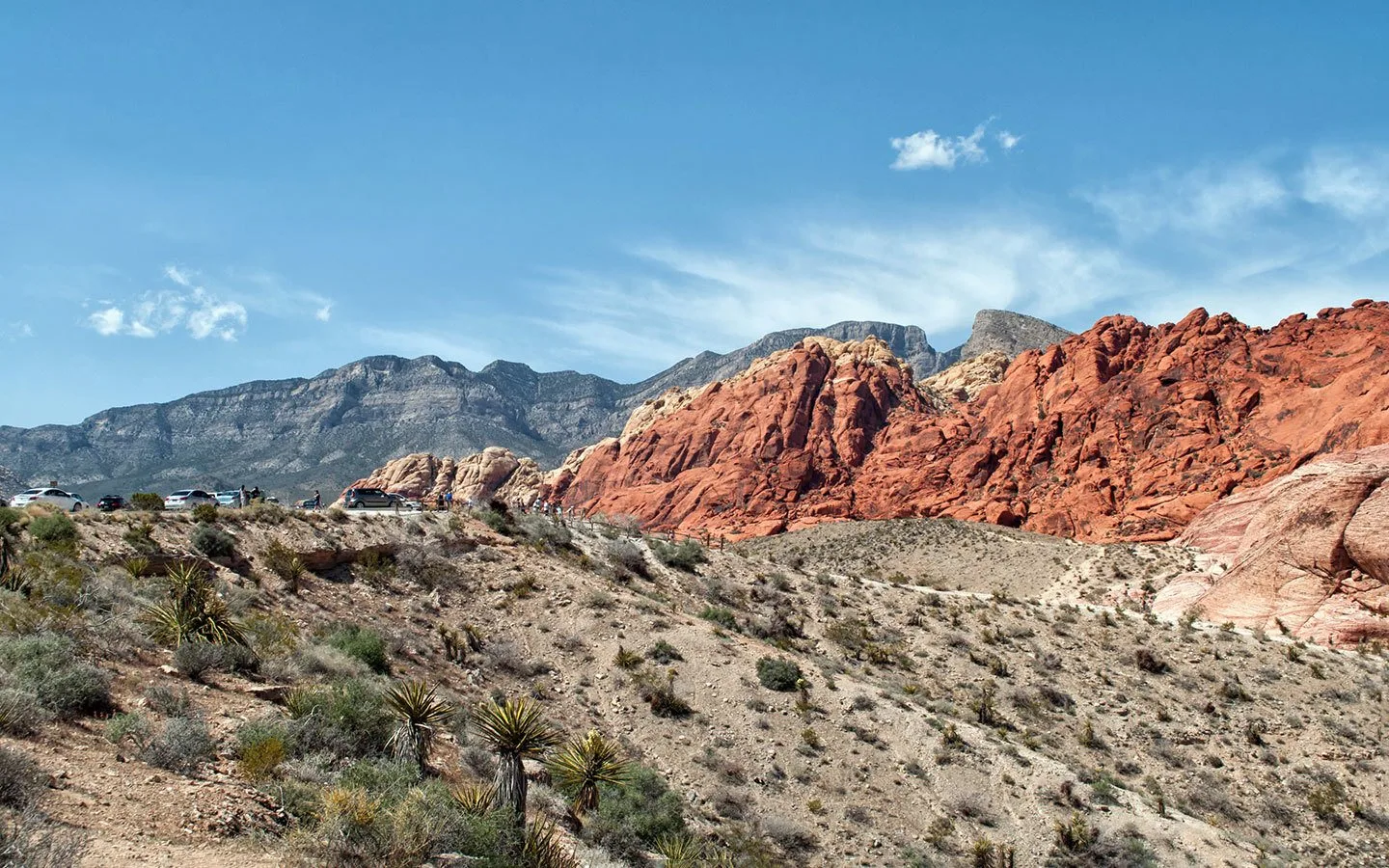 Red Rock Canyon state park in Nevada