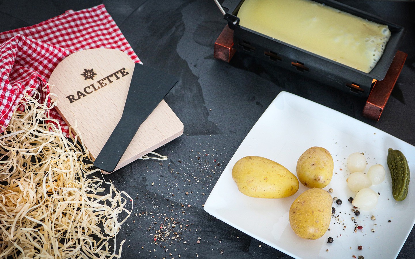 Raclette in the French Alps