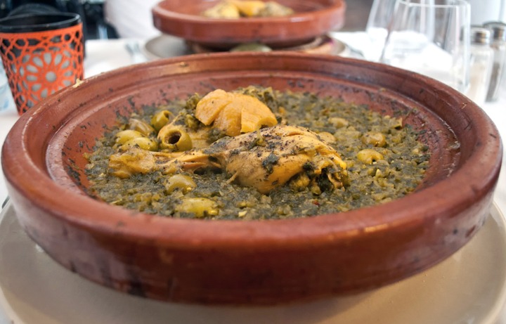 Chicken tagine, L'Atelier Madada cookery school, Essaouira, Morocco