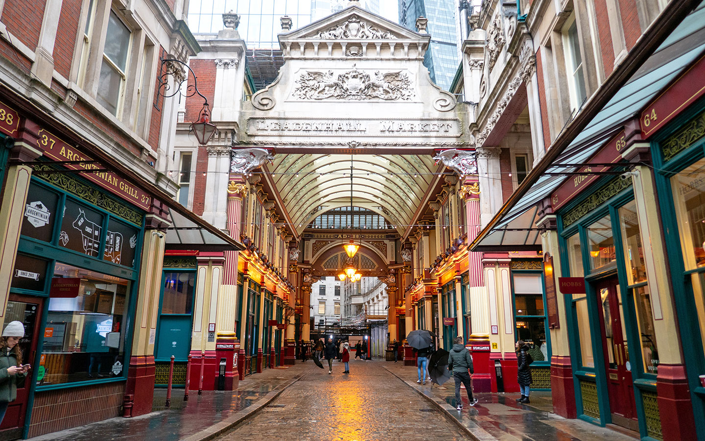 Leadenhall Market in London