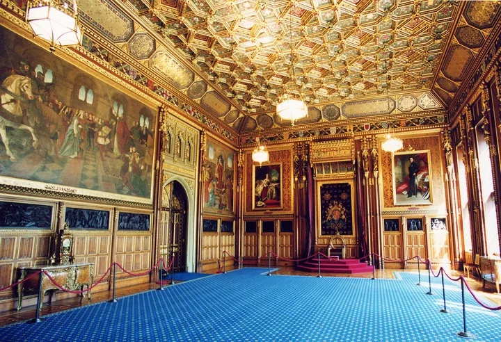 Robing Room, Houses of Parliament, London