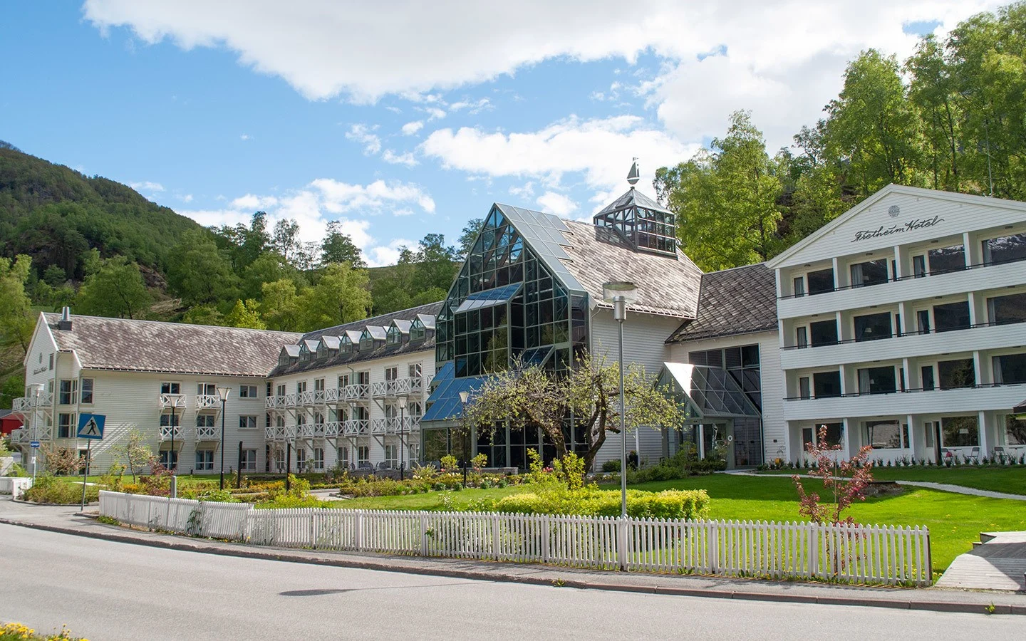 The Fretheim Hotel in Flam in the Norwegian fjords