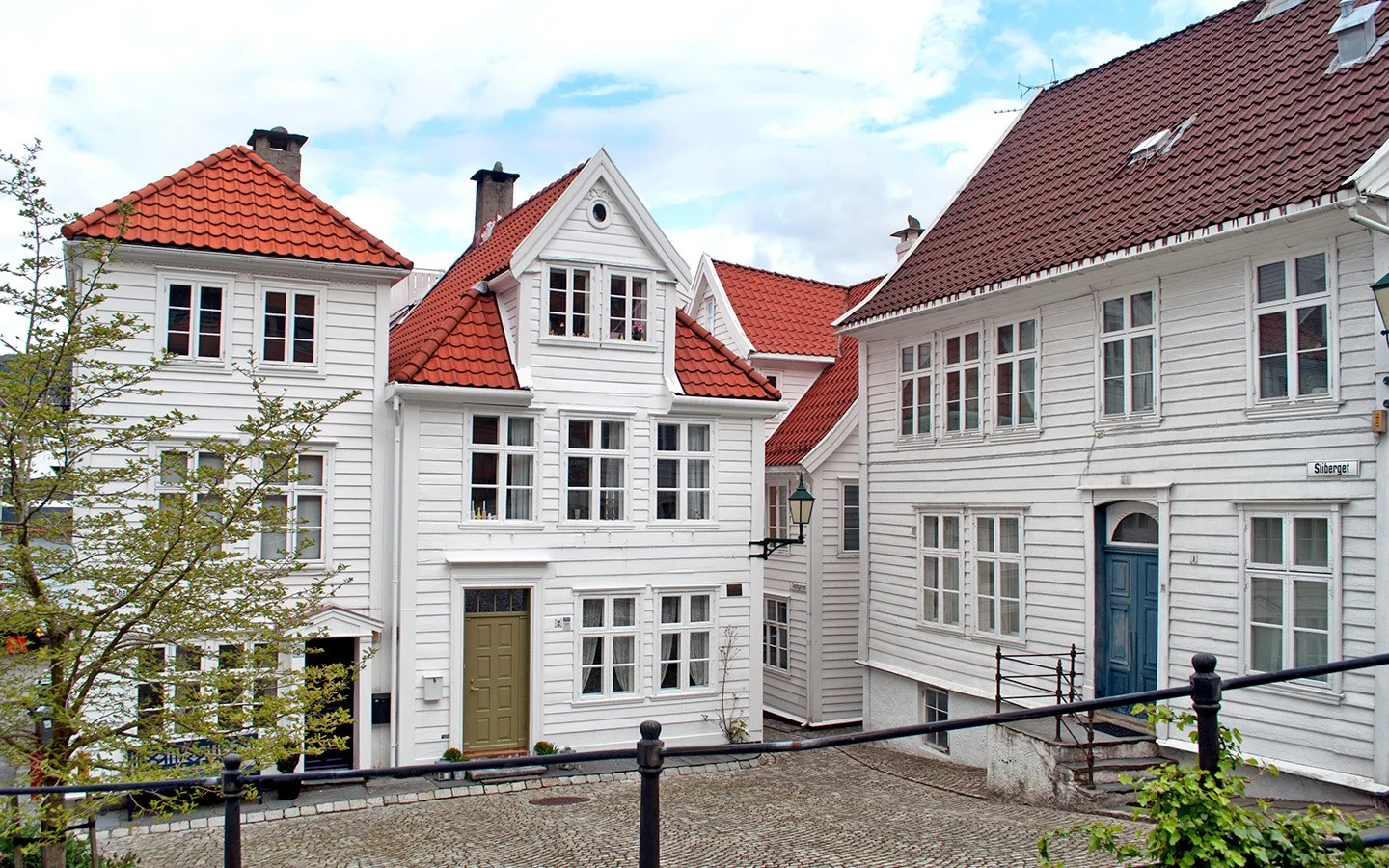Wooden houses in Bergen Norway