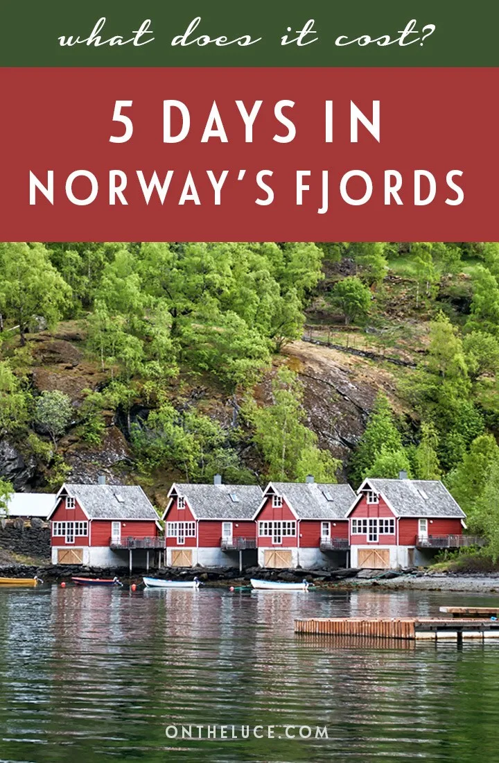 How much does it cost to visit the Norwegian fjords? Trip budget details for 5 days in Bergen and Flam, including transport, accommodation, activities and food #Norway #fjords #Flam #Bergen