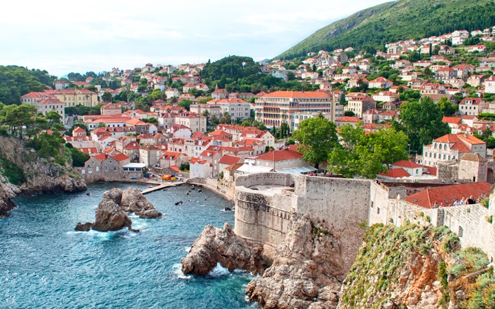 Dubrovnik city walls, Croatia