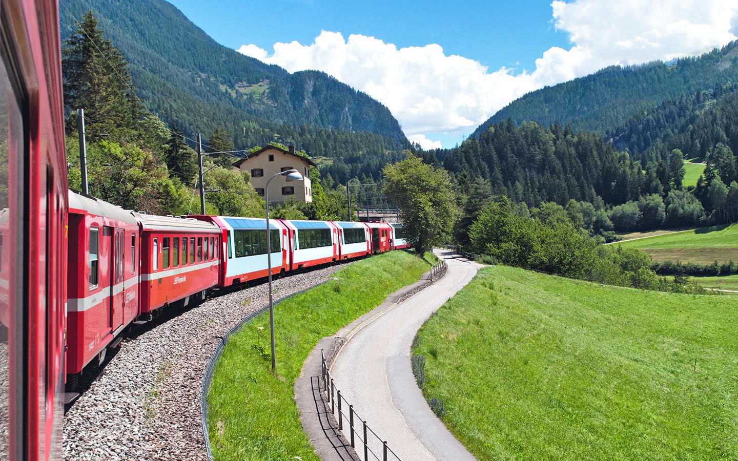The Bernina and Glacier Express Swiss scenic trains – and the DIY alternatives