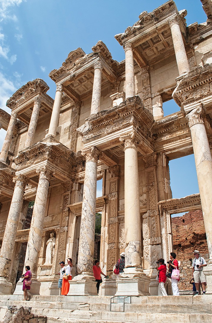 Amongst the ruins at Ephesus in Turkey – a photographic tour of some of the Mediterranean’s best-preserved and grandest ruins.
