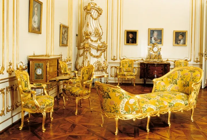 The Yellow Salon, Schönbrunn Palace, Vienna