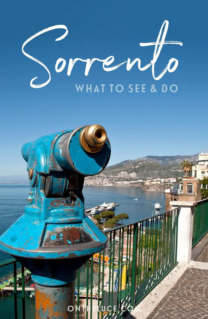 Discover the best things to do in Sorrento in Southern Italy, from freshly caught local seafood and limoncello tasting to panoramic sunset views and fantastic day trips around the Bay of Naples | Top things to do in Sorrento | Visiting Sorrento Italy | Sorrento travel guide