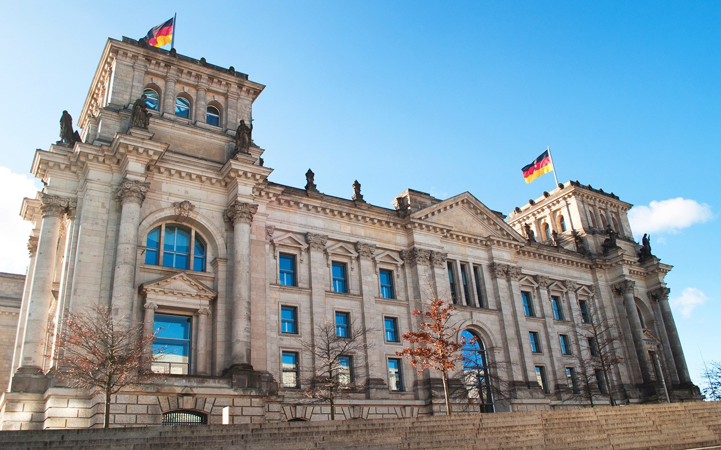 The Reichstag parliament building in Berlin