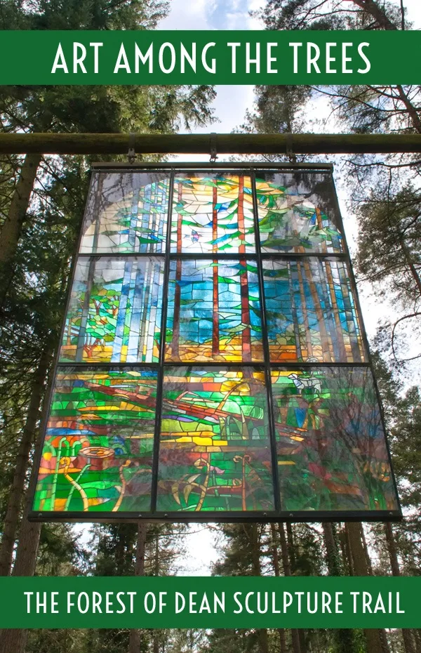 Art among the trees in the Forest of Dean Sculpture Trail – On the Luce travel blog