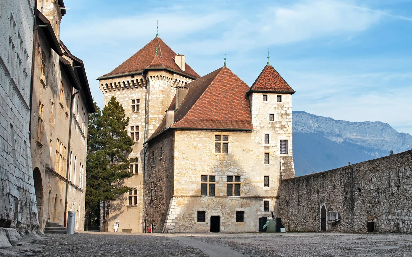 The Château d'Annecy, Annecy Castle in France