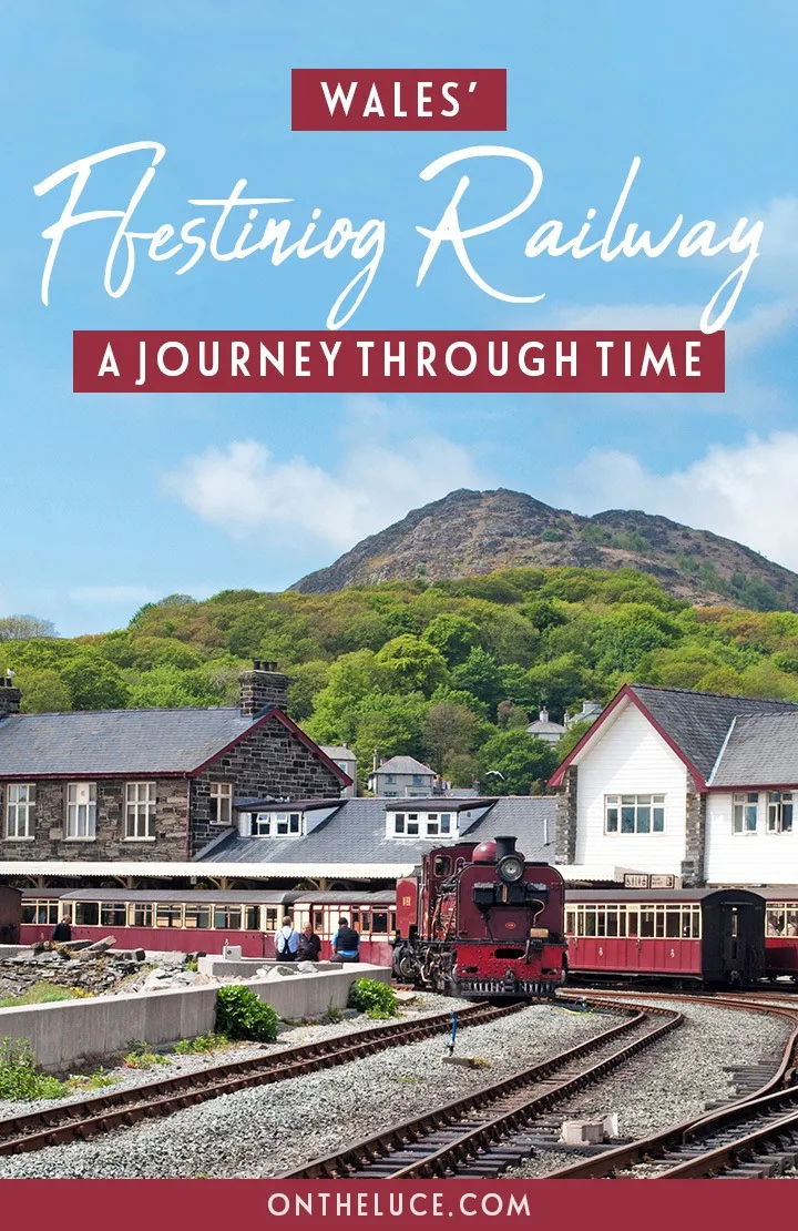 A train journey through time on the historic scenic Ffestiniog Railway in North Wales, travelling from Blenau Ffestiniog through Snowdonia's mountains to Porthmadog by the sea. #Wales #railway #Ffestiniog