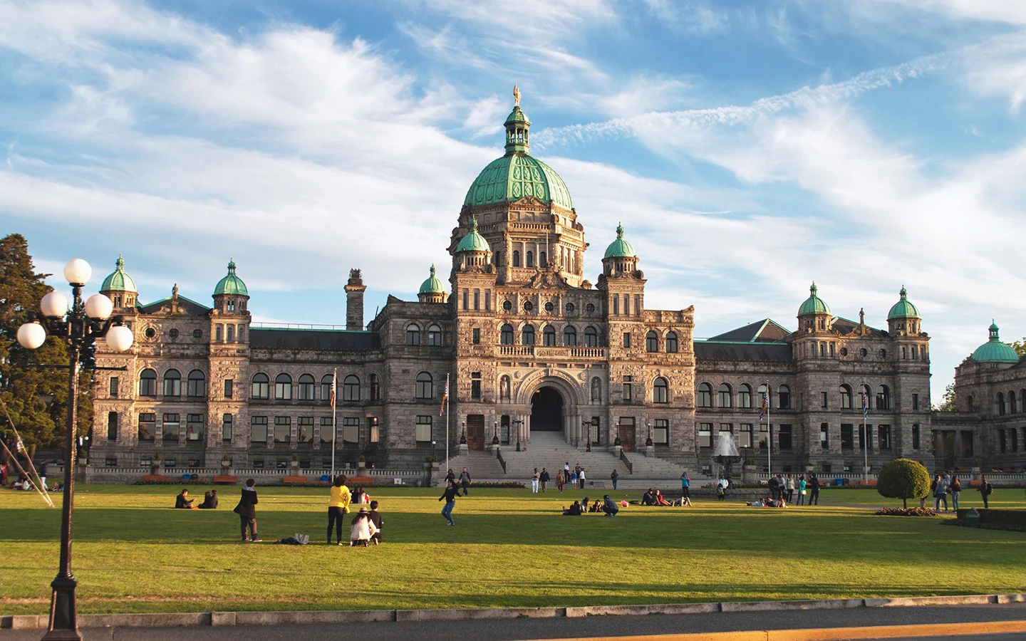 British Columbia's Legislative Building in Victoria, Canada