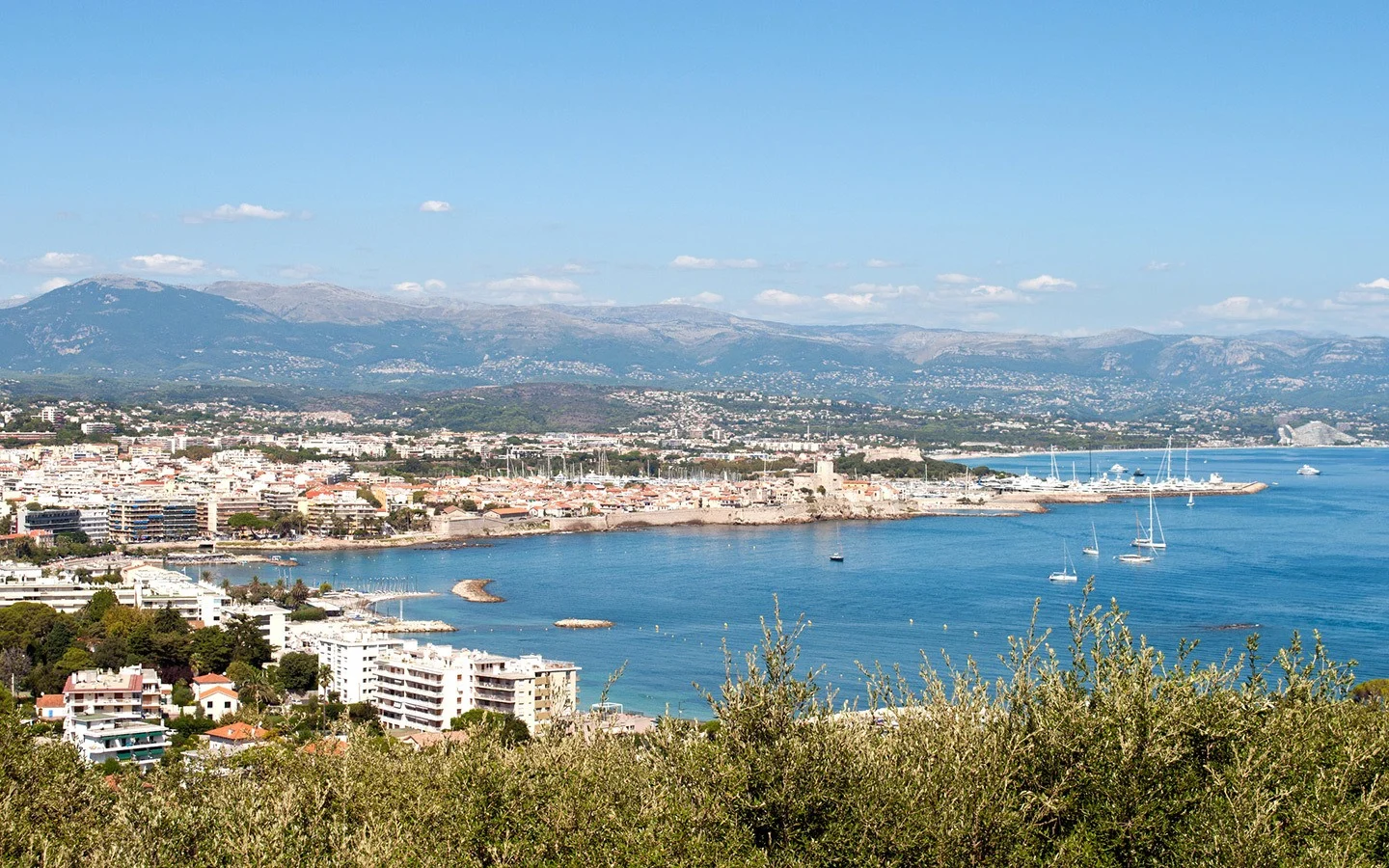 South of France views from Notre-Dame-de-la-Garoupe, Antibes