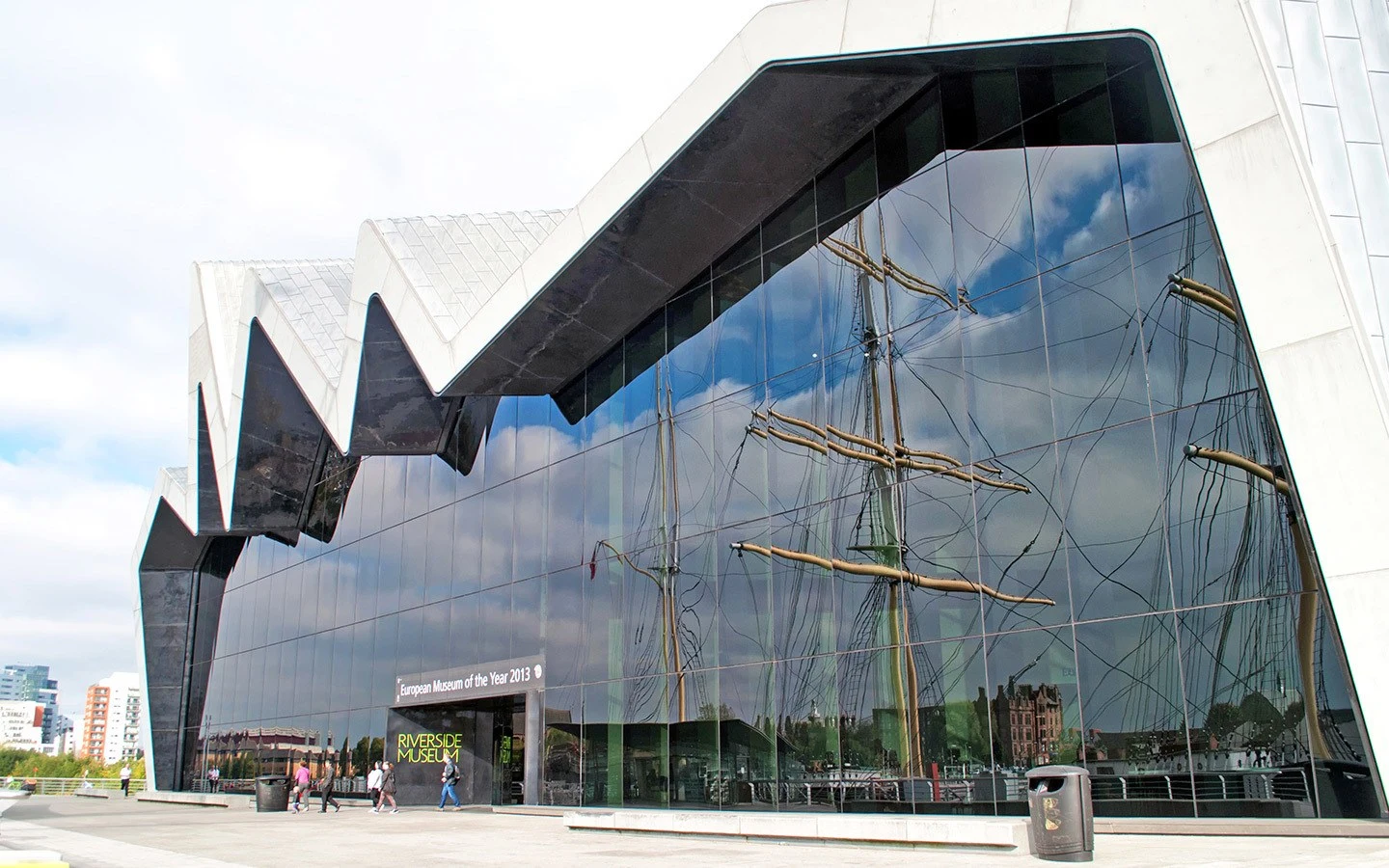 The Riverside Museum in Glasgow