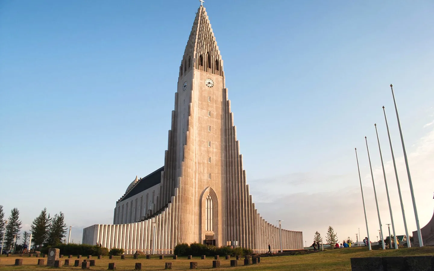 Hallgrímskirkja church in Reykjavik Iceland