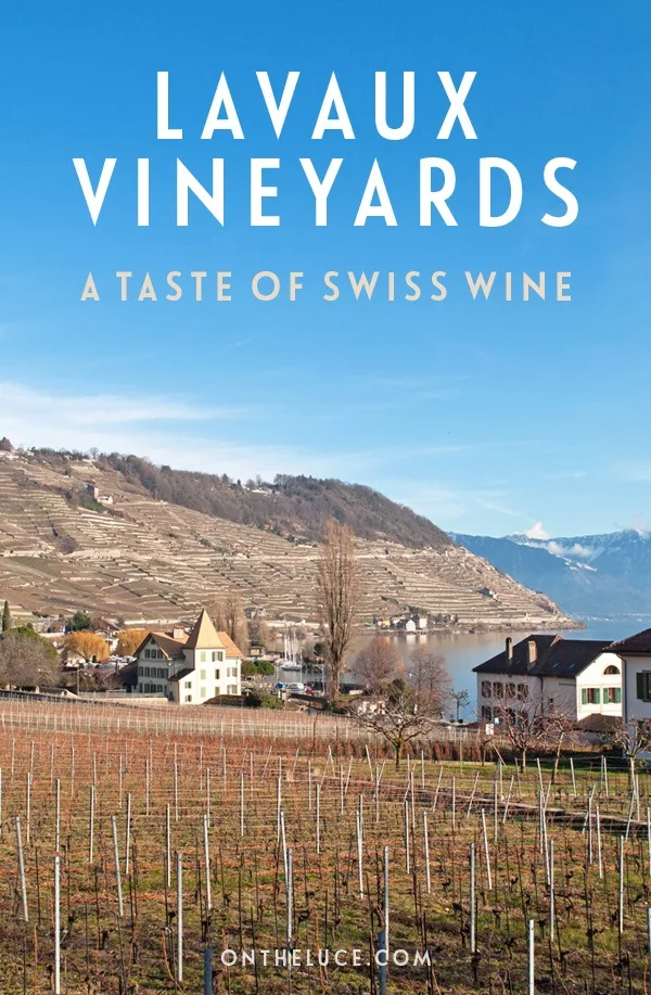 Discovering the secrets of Swiss wine in the scenic Lavaux vineyards, a UNESCO World Heritage Site wine region of terraced vineyards near Lausanne on Lake Geneva in Switzerland. #Switzerland #Lavaux #wine