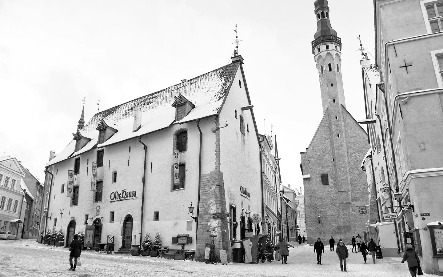Olde Hansa medieval restaurant in the Old Town of Tallinn