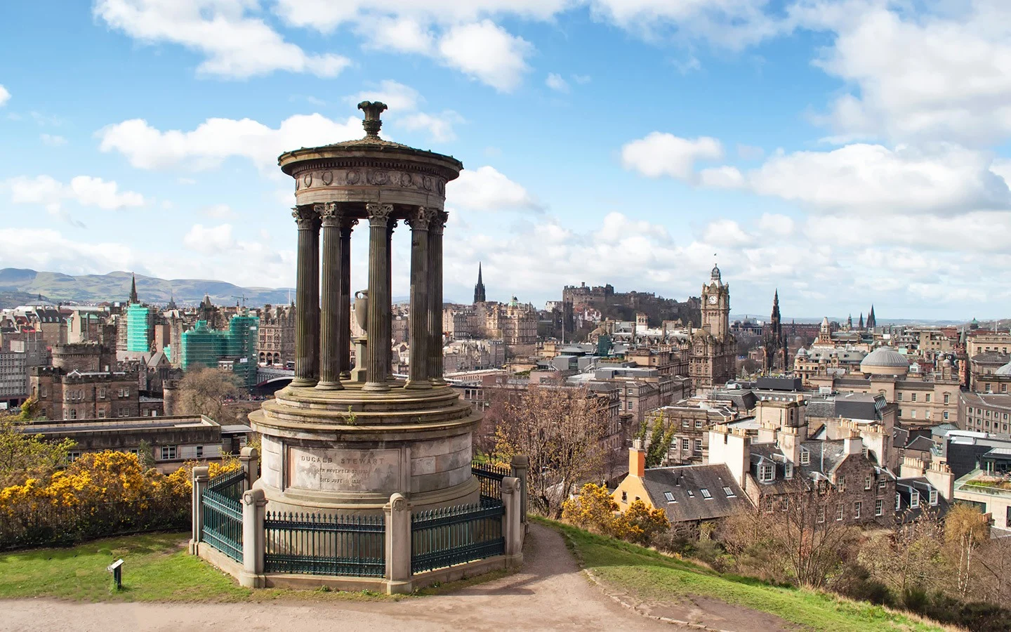 Views of Edinburgh from Calton Hill