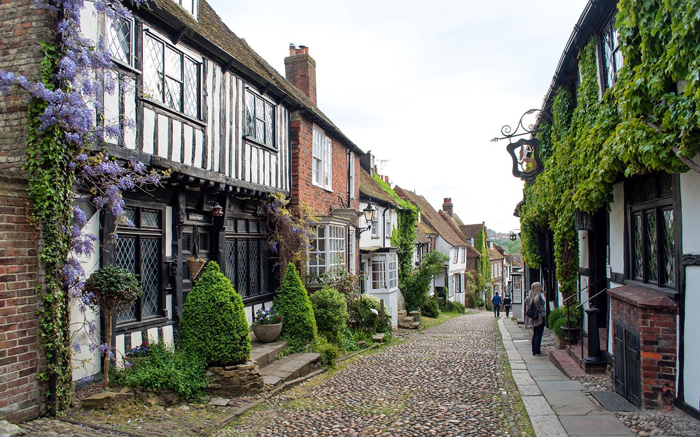 Mermaid Street in Rye, East Sussex