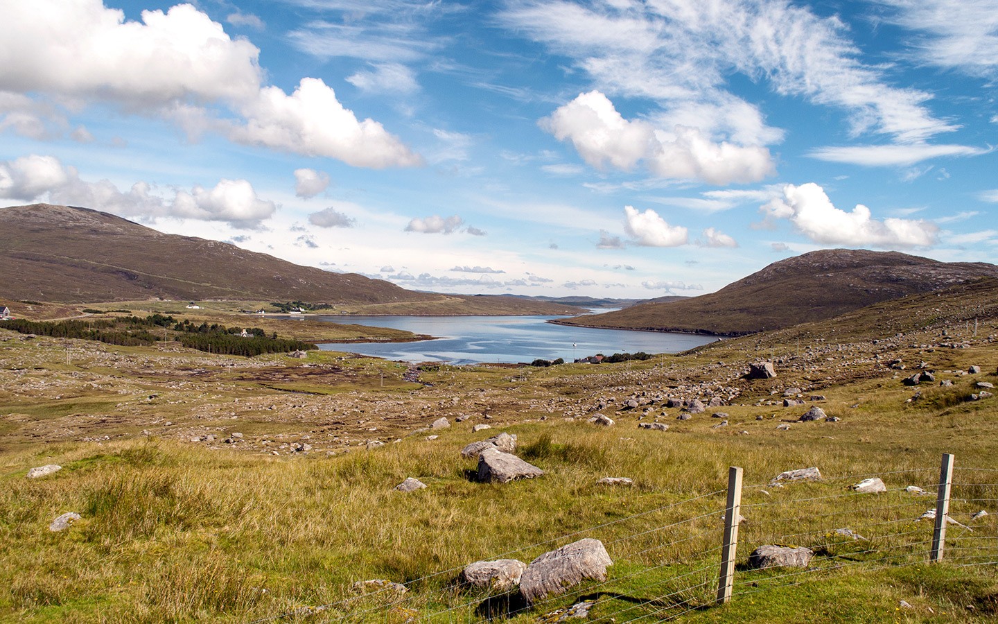 Landscapes on the Isle of Lewis and Harris, Scotland