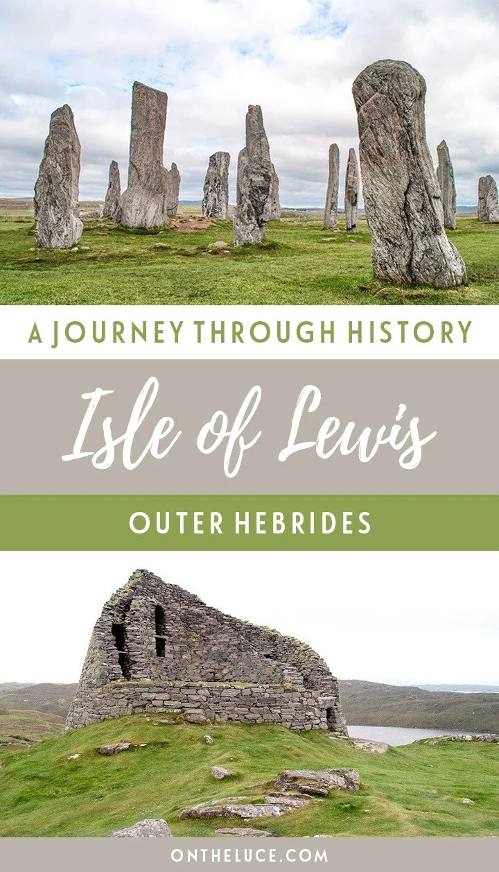 A road trip through 5000 years of history on the Isle of Lewis in Scotland's Outer Hebrides – from the Arnol Blackhouse to the Neolithic Callanish Standing Stones #OuterHebrides #IsleofLewis #Scotland