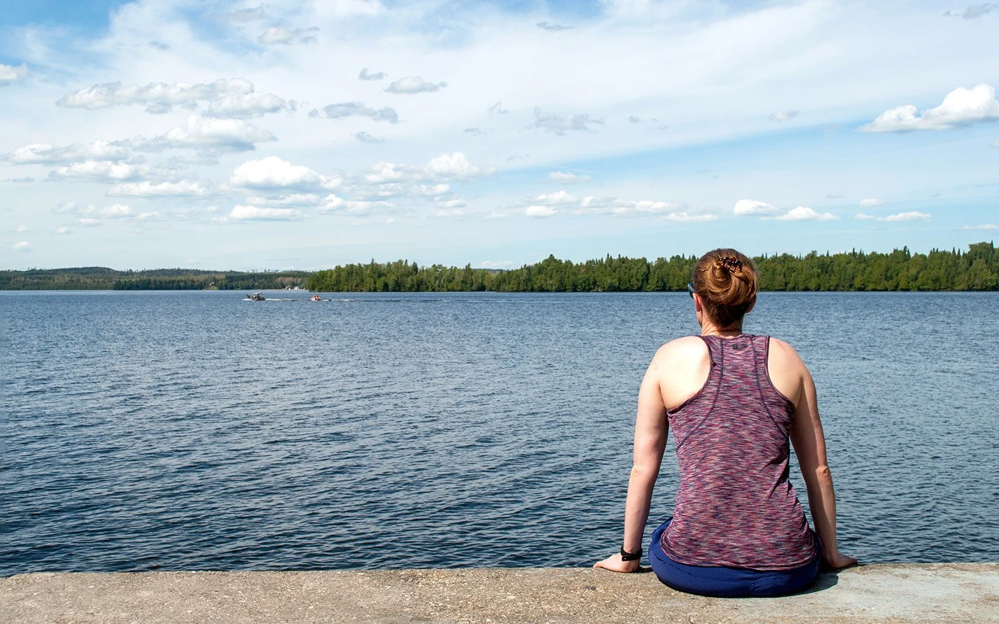 Aaron Provincial Park in Ontario, Canada