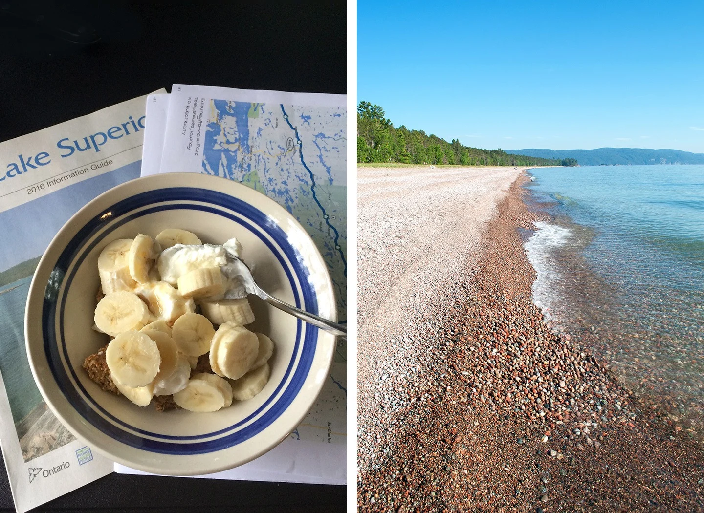 Breakfast at Lake Superior