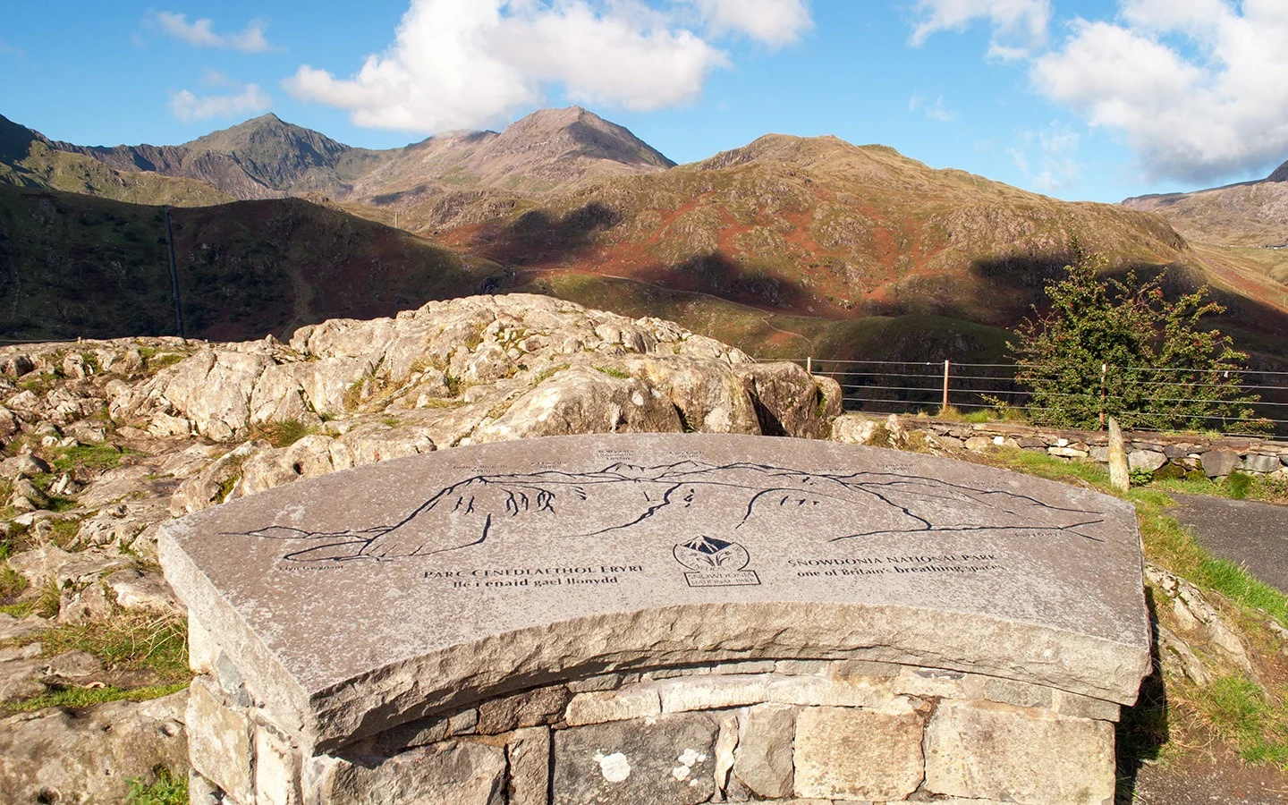 Views from Nant Gwynant in Snowdonia