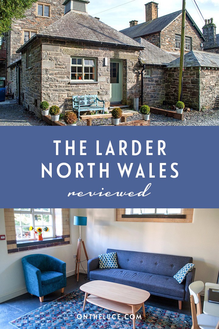 A cosy self-catering retreat for two in the North Wales countryside between Porthmadog and Criccieth, the Larder is part of the historic Wern Manor. #Wales #accommodation #cottage