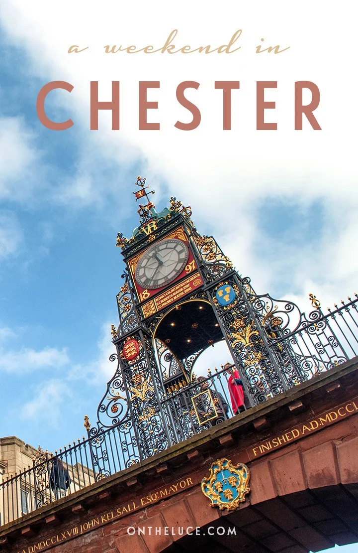How to spend a weekend in Chester in north-west England, with tips on what to see, do, eat and drink on a 48-hour escape to this pretty historic city. #Chester #Cheshire #England #weekend