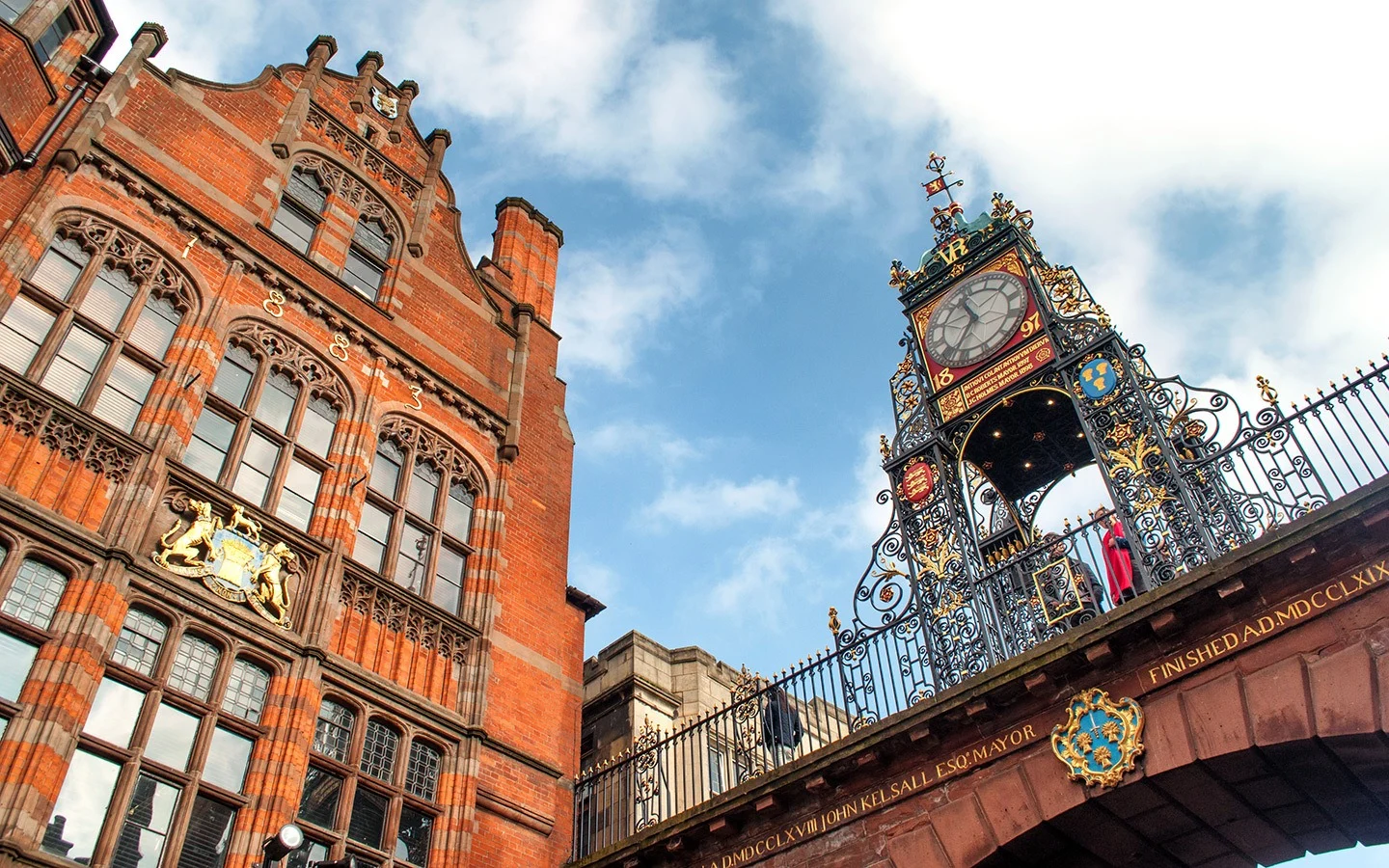 Chester's Eastgate Clock on a UK weekend break